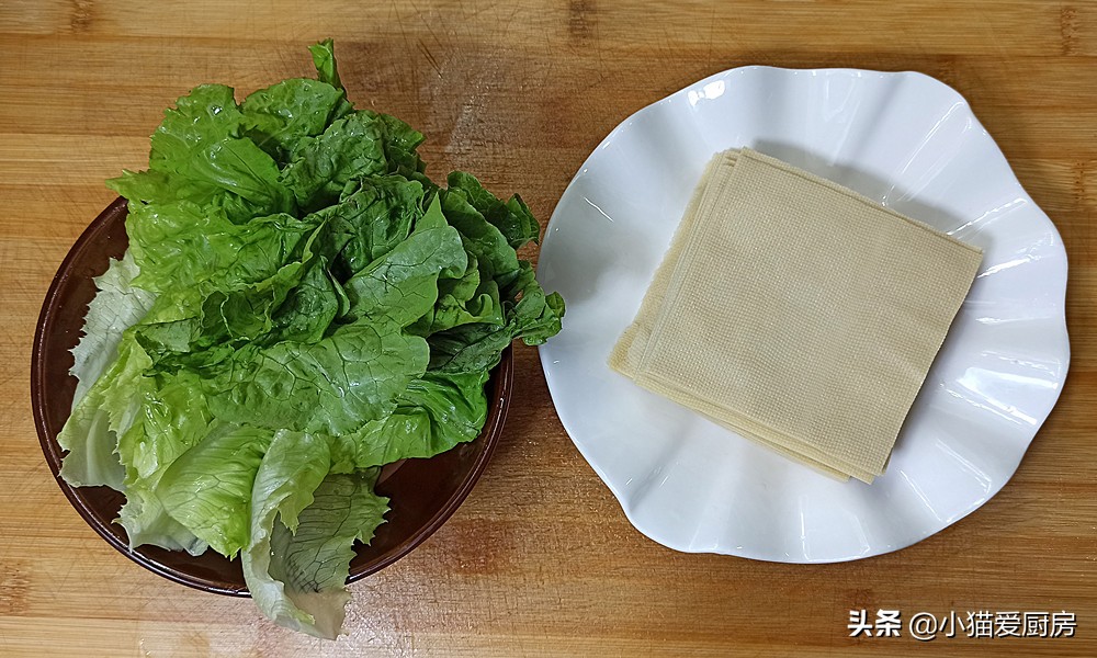 图片[5]-好看又好吃的豆皮蔬菜卷 搭配灵魂蘸料 营养味美 吃完不长肉-起舞食谱网