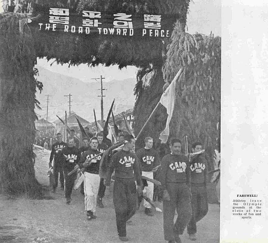 1946年奥运会在哪举行(1952年，志愿军战俘营举办