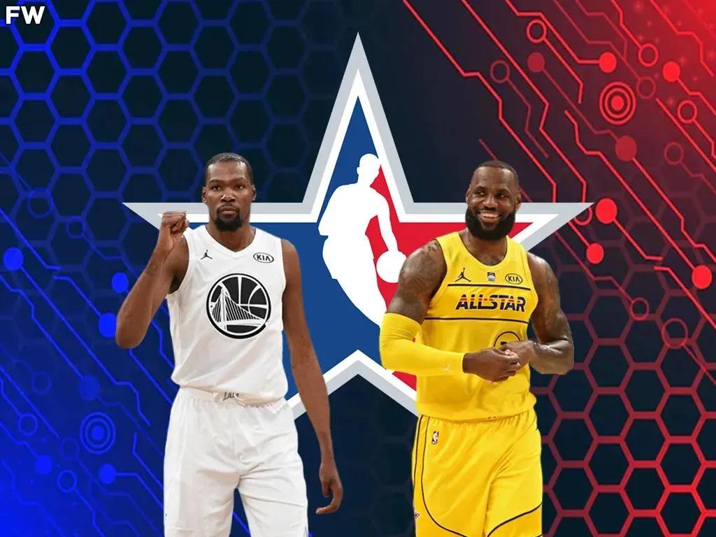 全明星赛2021直播nba(美媒将2018年和2021年詹姆斯带领的两支全明星队作对比，哪组更强)