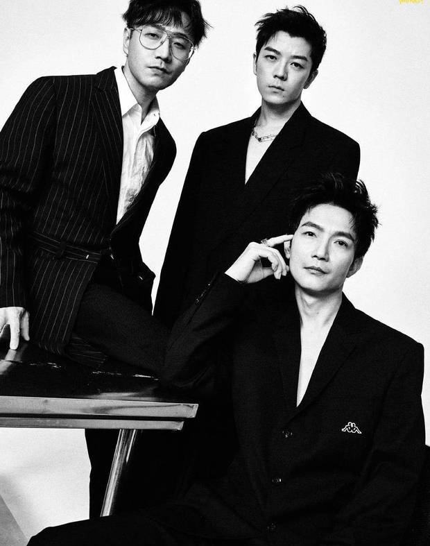 "再就业男团"西装大片上线 苏醒张远陈楚生戴墨镜绅士有型