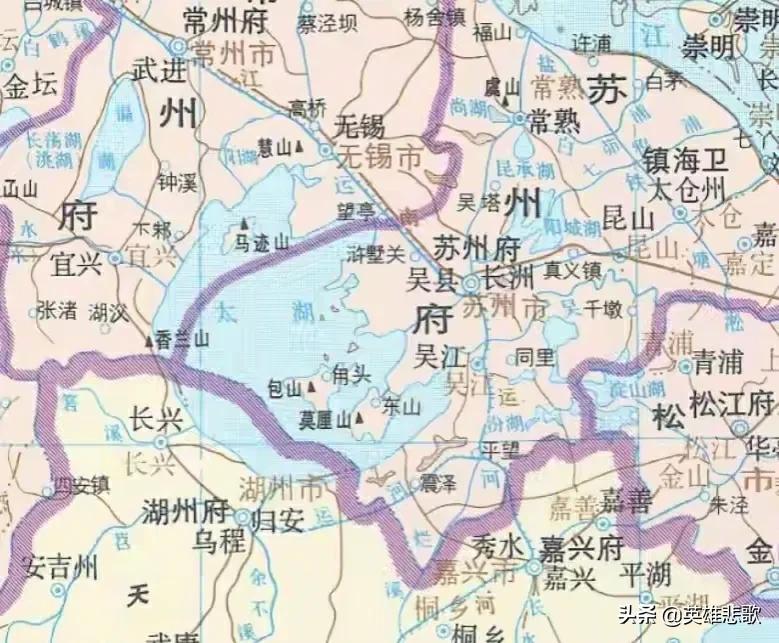 湖州：一座因太湖而兴、而起的城市，太湖却跟它没啥关系，何故？