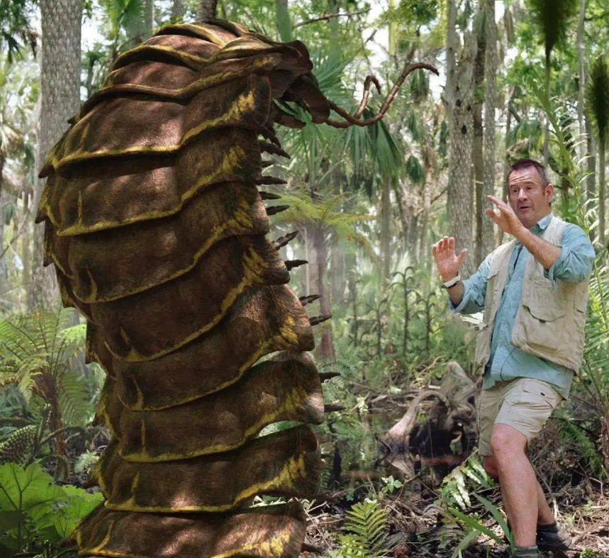 恐怖的"巨虫时代":两米四的"蜈蚣",蜻蜓大得像老鹰