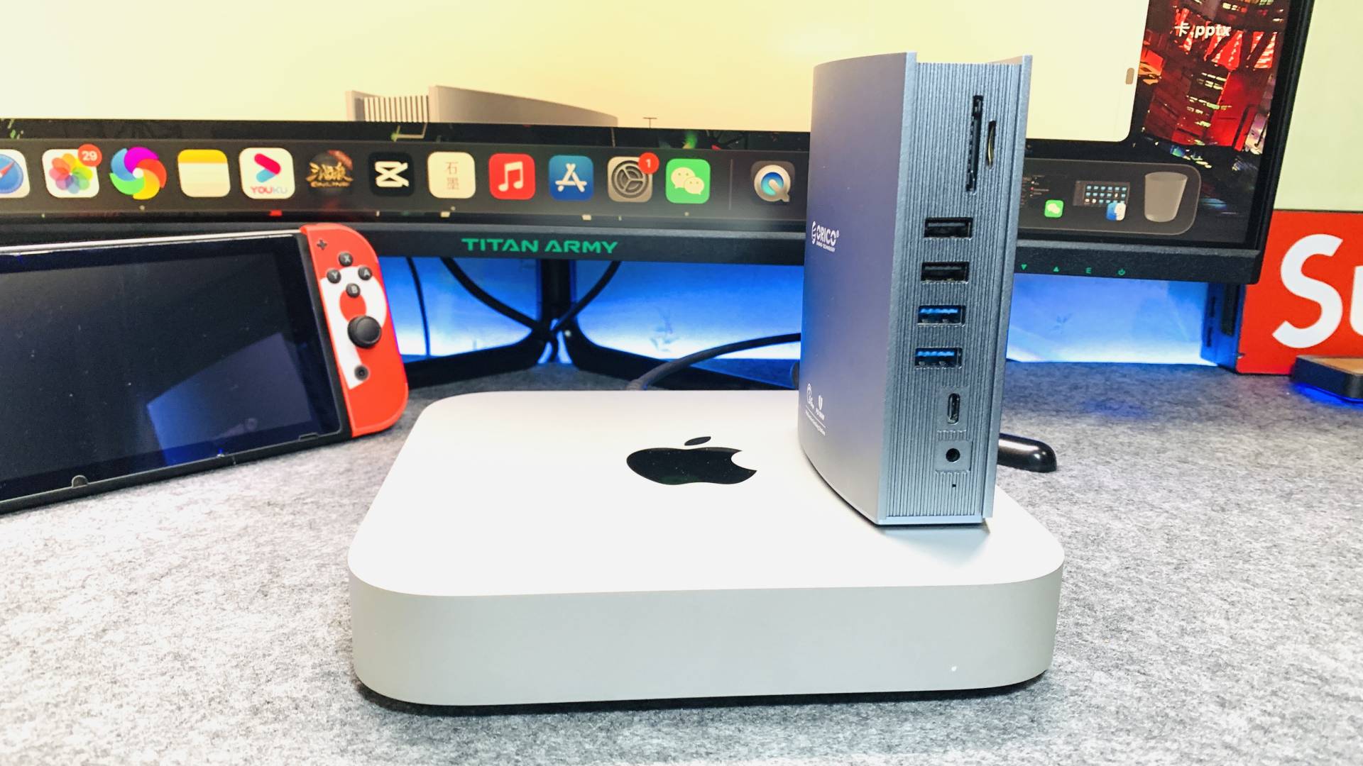 Mac mini M1多屏拓展的“小救星”—ORICO奥睿科15合1拓展坞