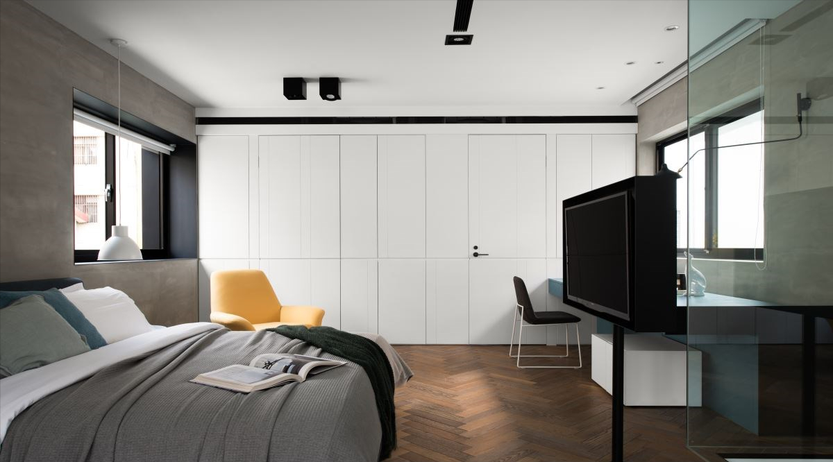 改造60年老屋，182平米开放设计，工作、居住都方便