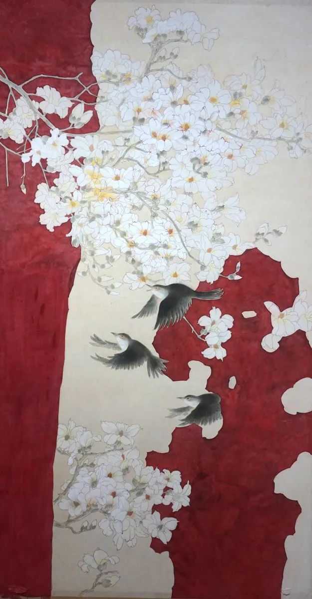 素笺静花——钟彩霞花鸟画