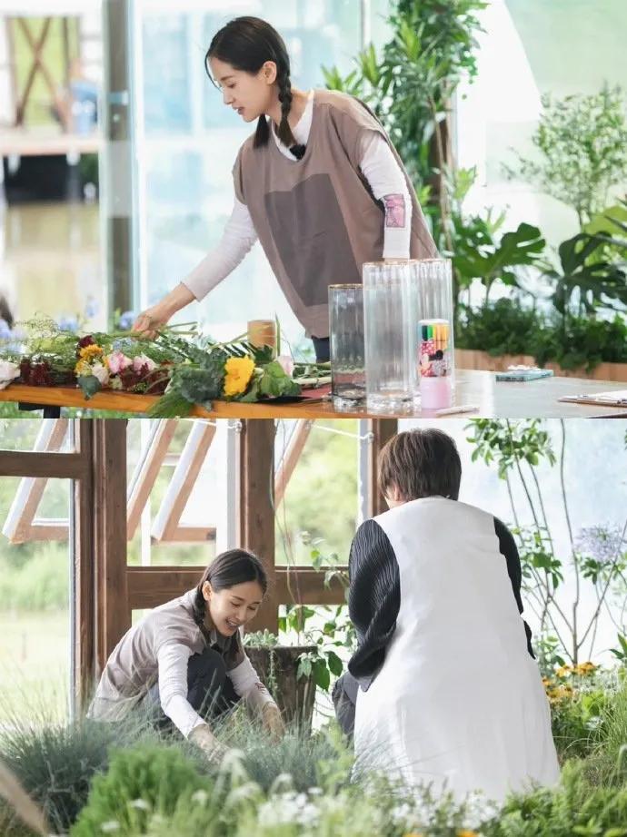 王子文与男友吴永恩平淡而惬意的田园生活！​​​