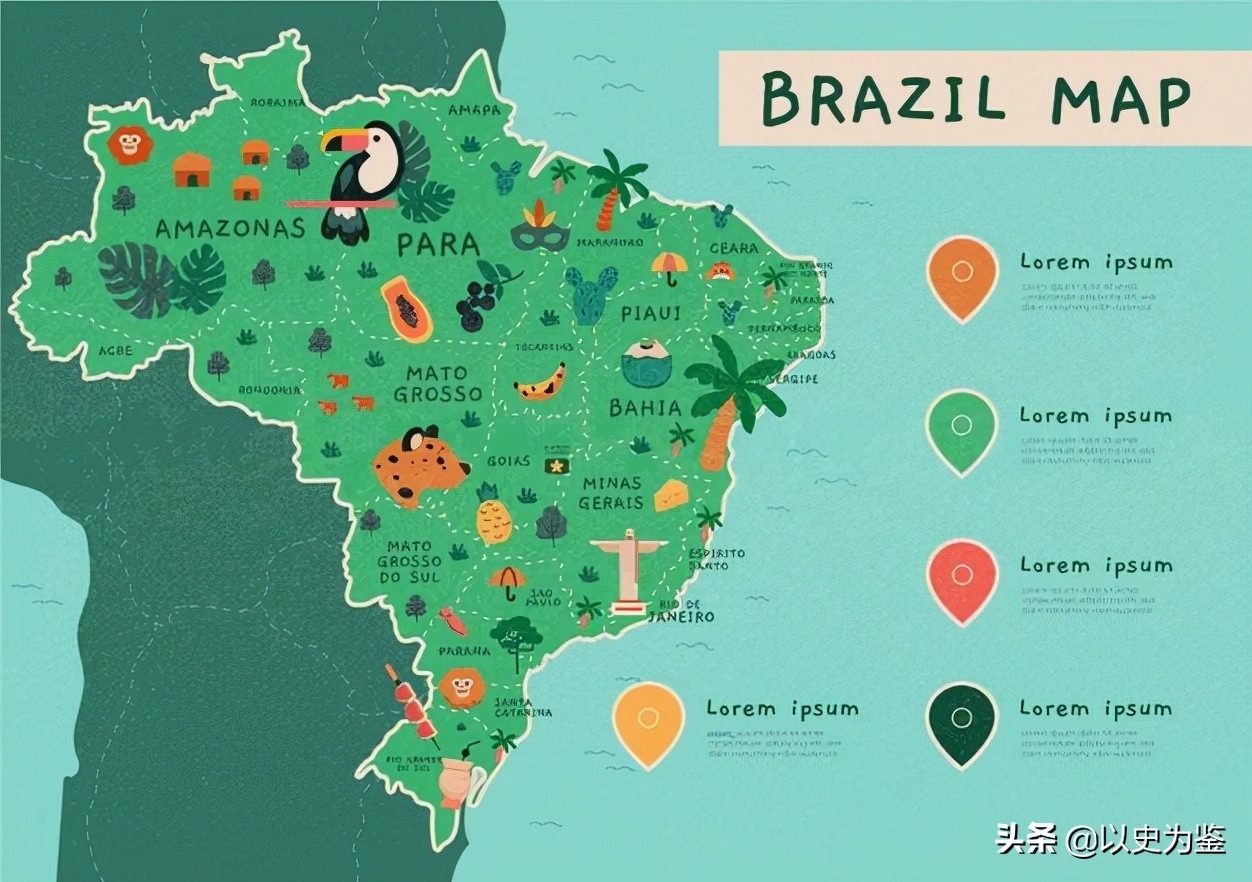 葡萄牙巴西(巴西500年往事：悲也被葡萄牙殖民，幸也被葡萄牙殖民)