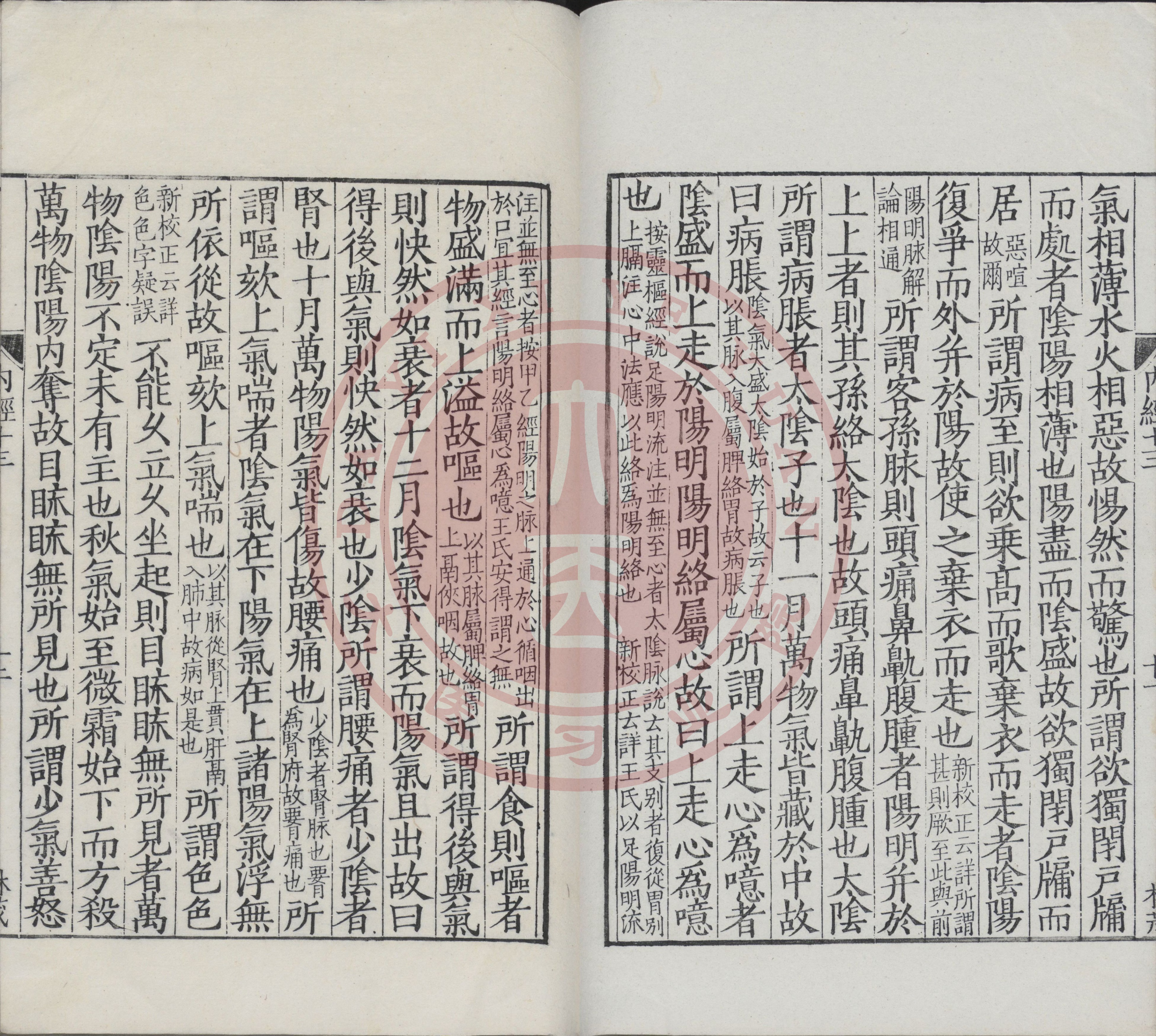 古籍原本《重广补注黄帝内经•素问》卷十三