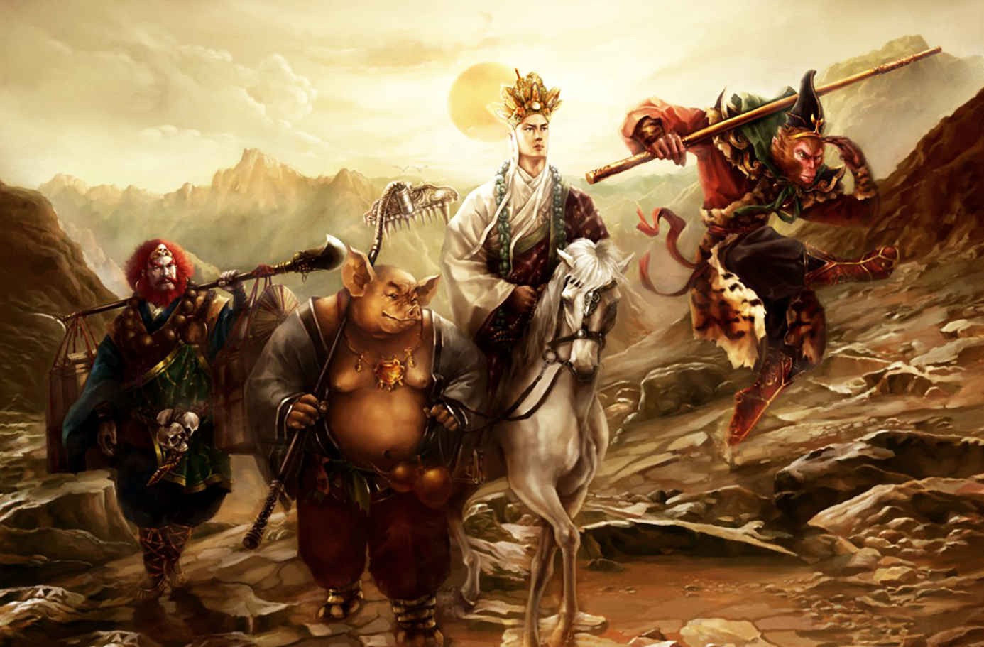 师徒四人中,最老的早已寿数过万