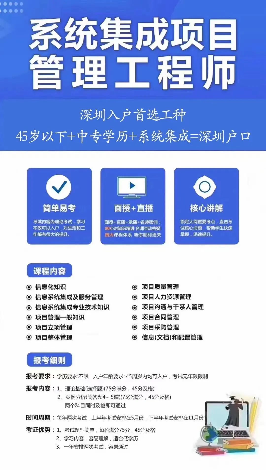 听说中级职称可以直接核准入户深圳，什么职称容易考？