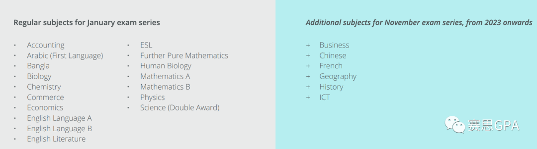 剑桥商务英语考试时间（三大考试局2023年IGCSE &amp; A-Level的考试时间安排）