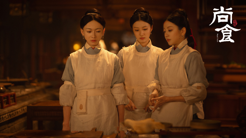 《尚食》今晚开播，傅璎CP再续前缘，7位女演员助阵，有爆款潜质