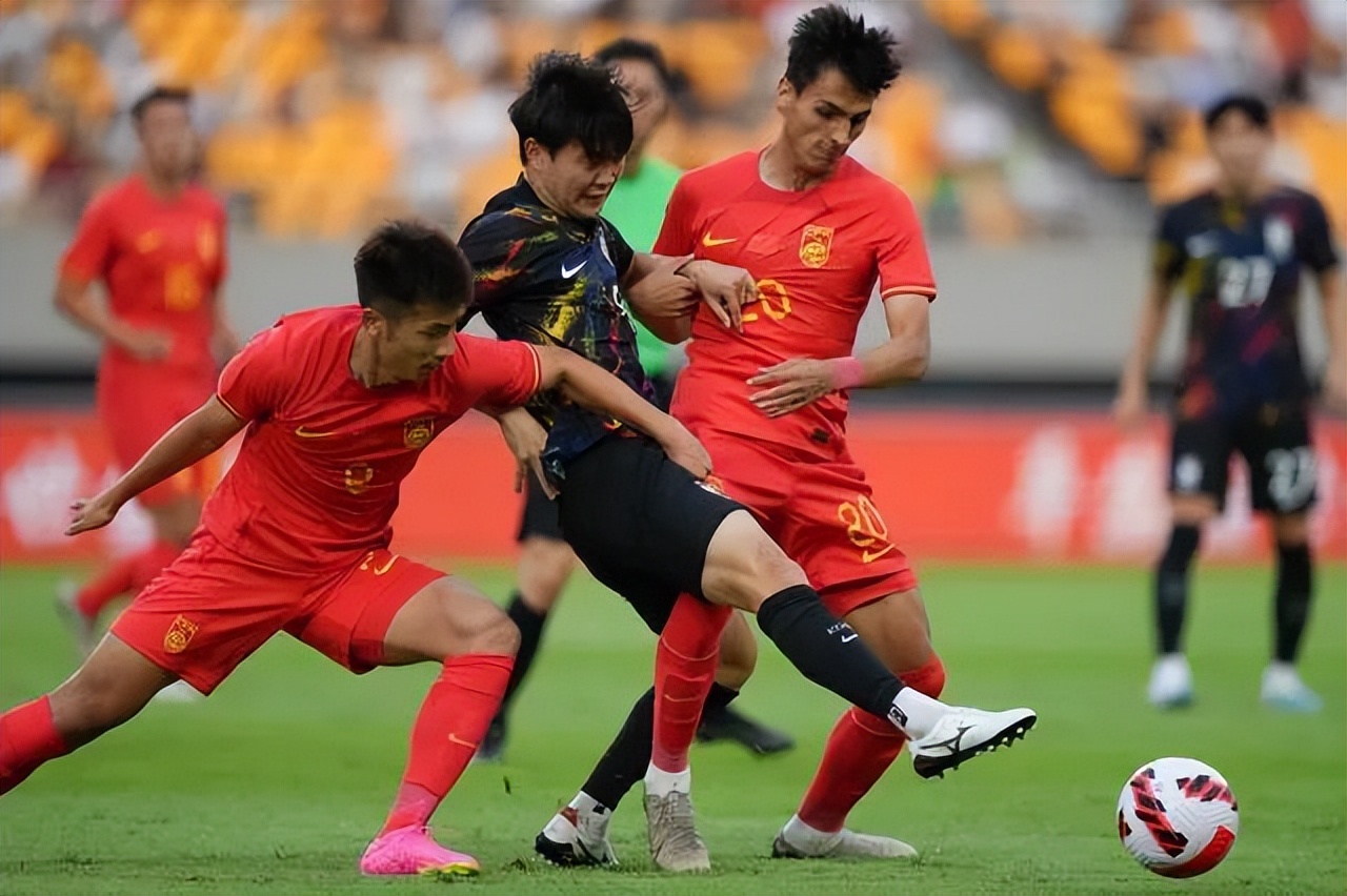 中韩对抗赛检验成色 中国亚运队1:3韩国亚运队