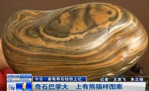2003年，男子捡到熊猫奇石，有人出100万都不卖，专家：价值1.5亿