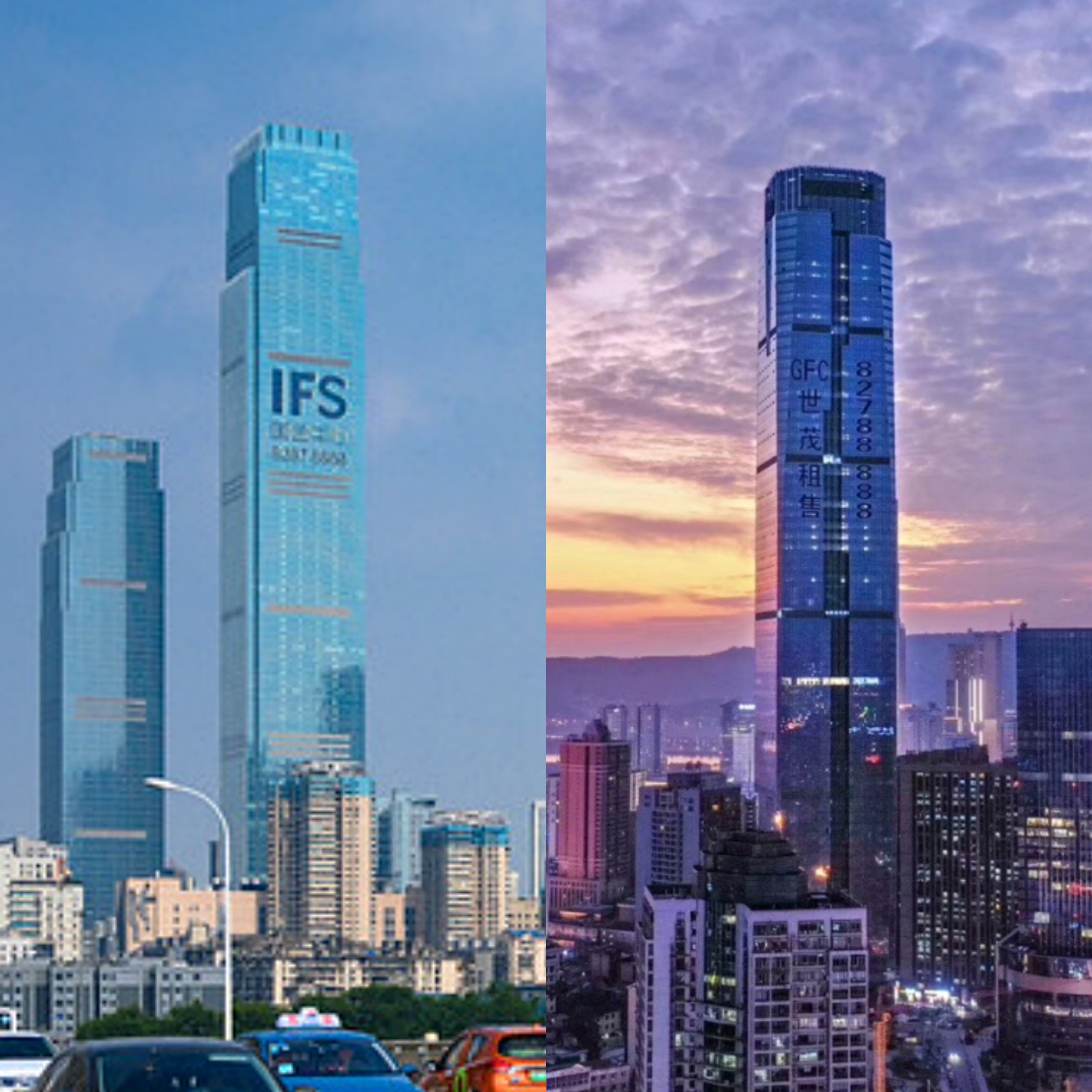 世界上已竣工最高的100座建筑——中国篇！深圳引领，24城入榜