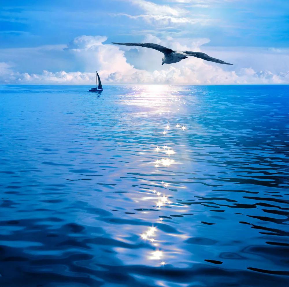海天一色风景图唯美,海天一色的唯美句子的含义_爱阅读