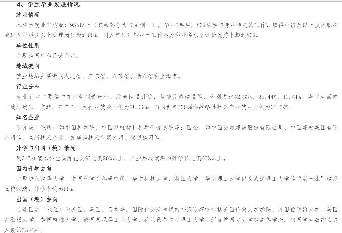 育才365专业讲解：材料物理、高分子材料工程、无机非金属材料