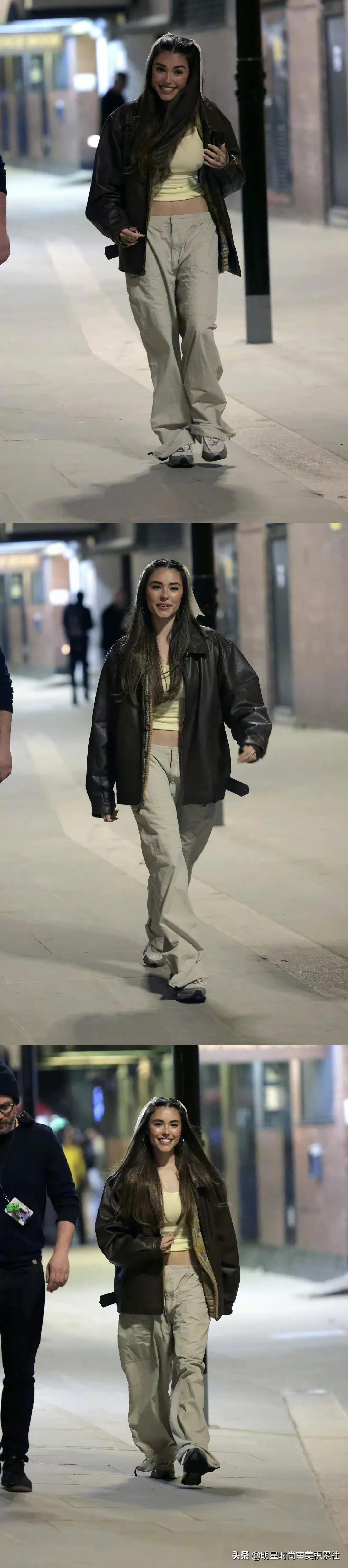 MadisonBeer近日穿搭｜穿搭上善于扬长避短 是可辣可酷的复古女孩