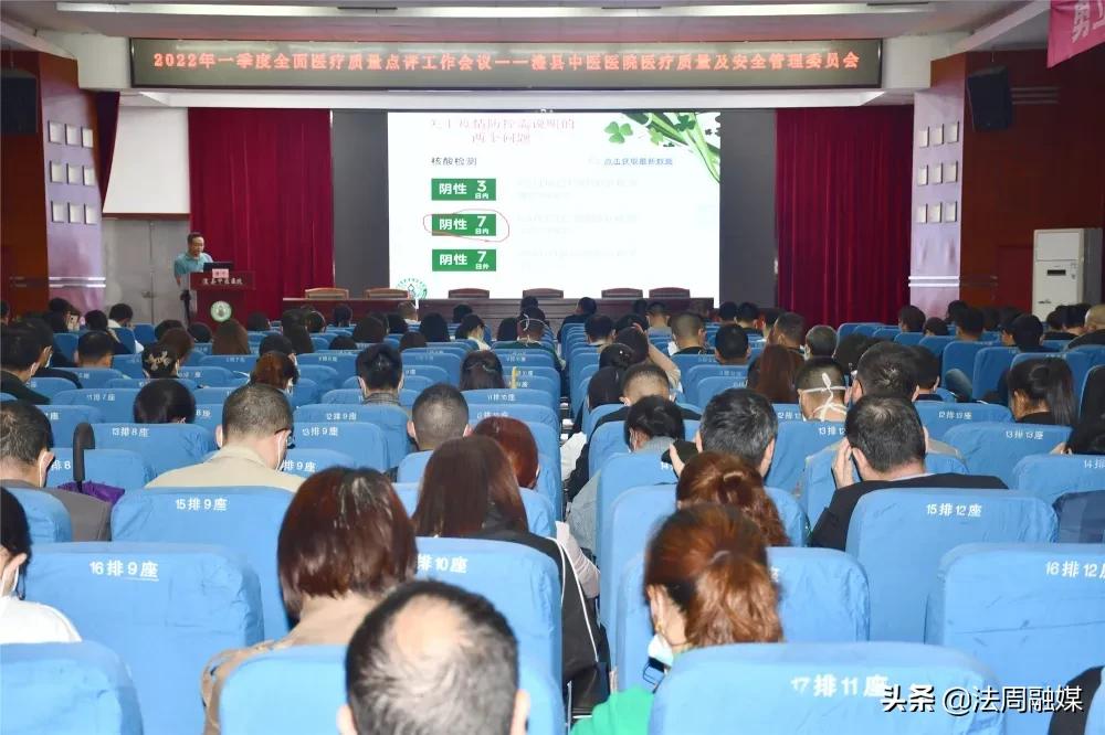澧县中医医院2022年一季度全面医疗质量点评工作会