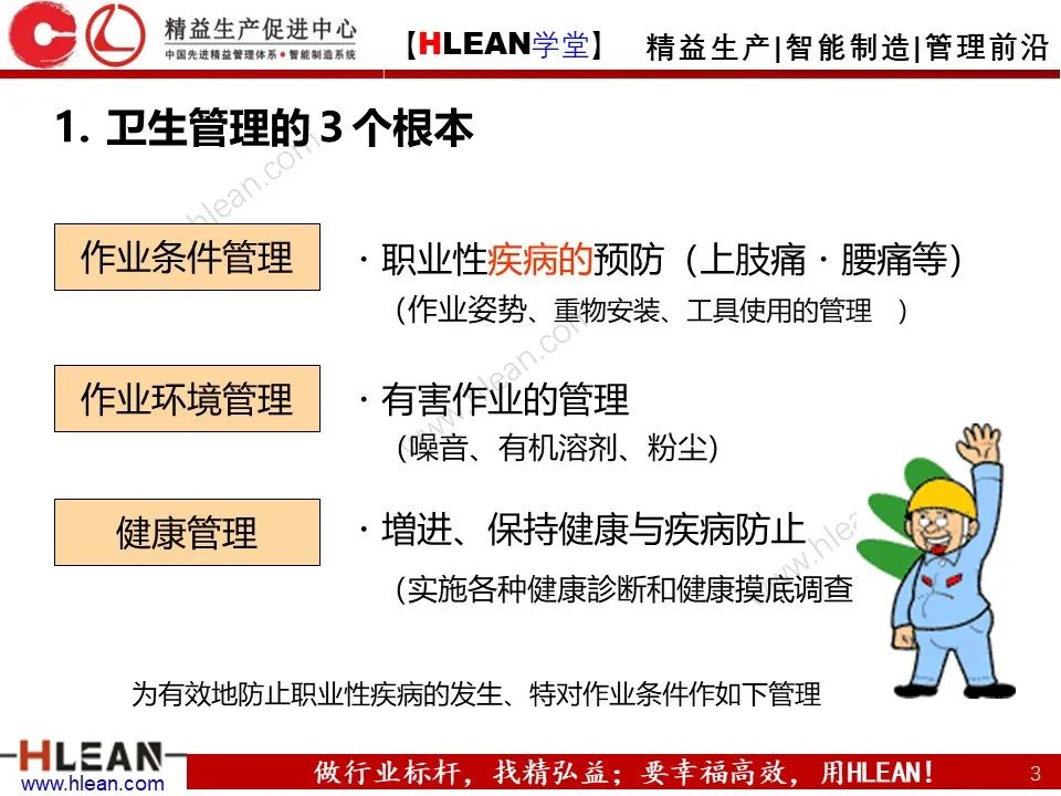 「精益學堂」豐田人機工程-作業動作評價與疾病預防