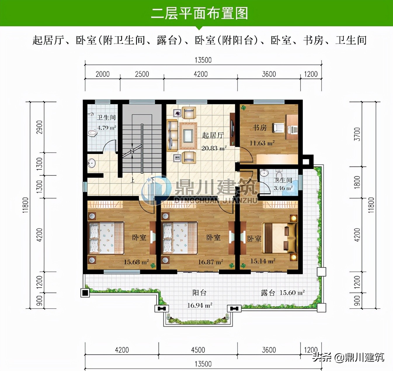 6套二层欧式别墅，沙发靠墙风水好，没得挑的好户型农村都能建