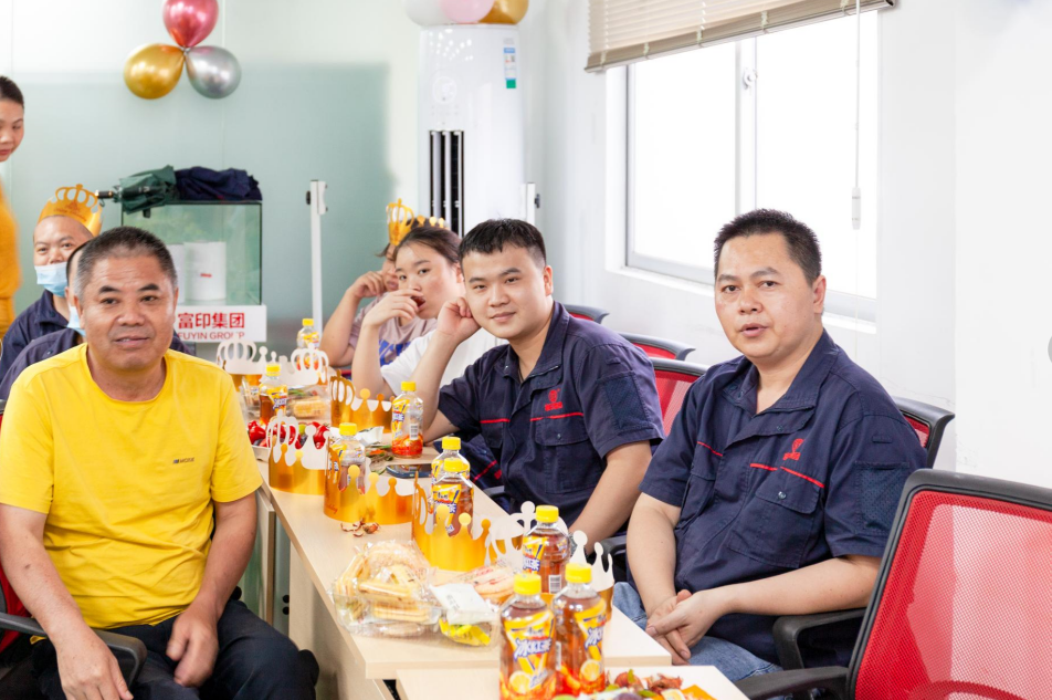 “富印幸福家，濃情生日趴”——富印集團舉行員工集體生日會