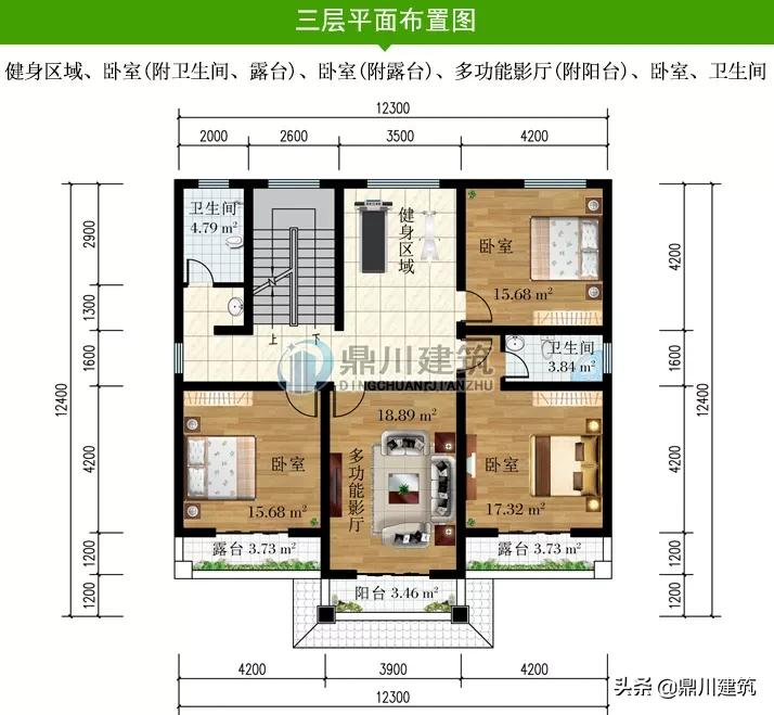 这10款别墅以布局取胜，户型方正风水好，大部分农村都能建