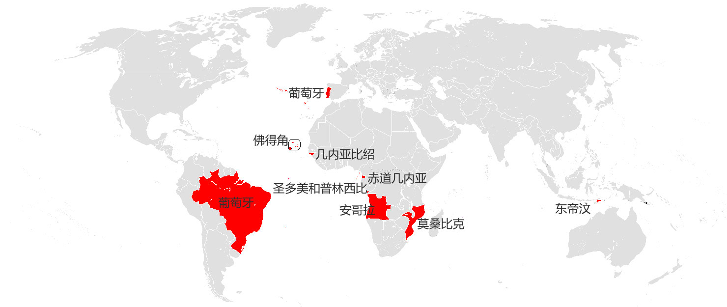 葡萄牙语国家有哪些(葡语共同体——葡萄牙和他的小伙伴们)
