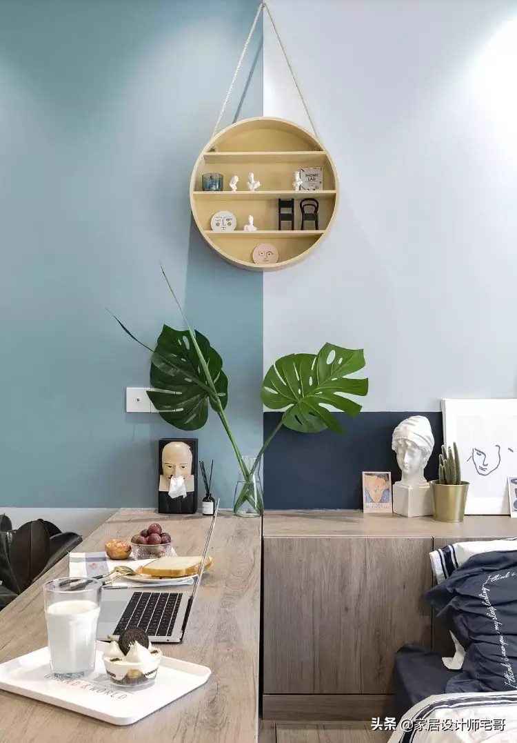 杭州30岁小姐姐的精致生活：独居35㎡小家，室内配色让人赏心悦目