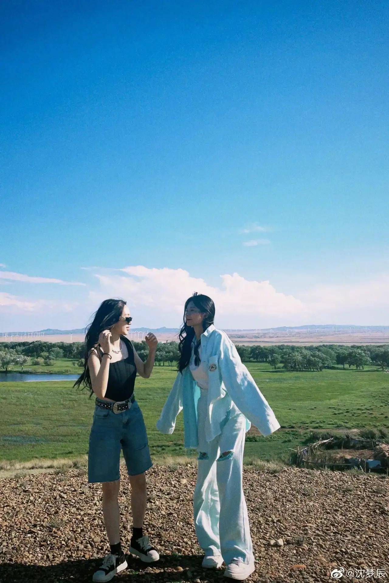 沈梦辰和姐妹一场说走就走的旅行