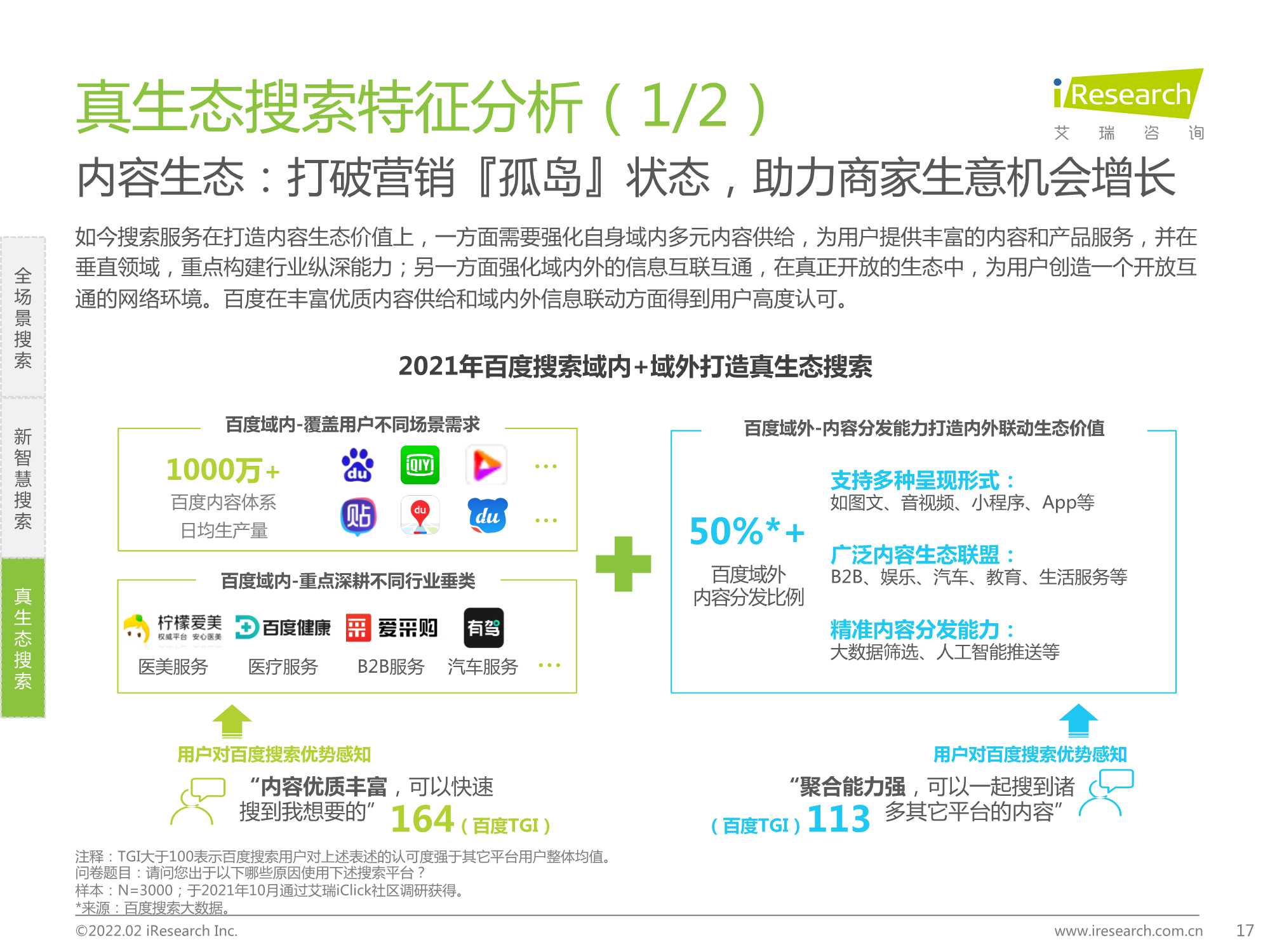 2022年大搜索时代搜索商业价值研究报告