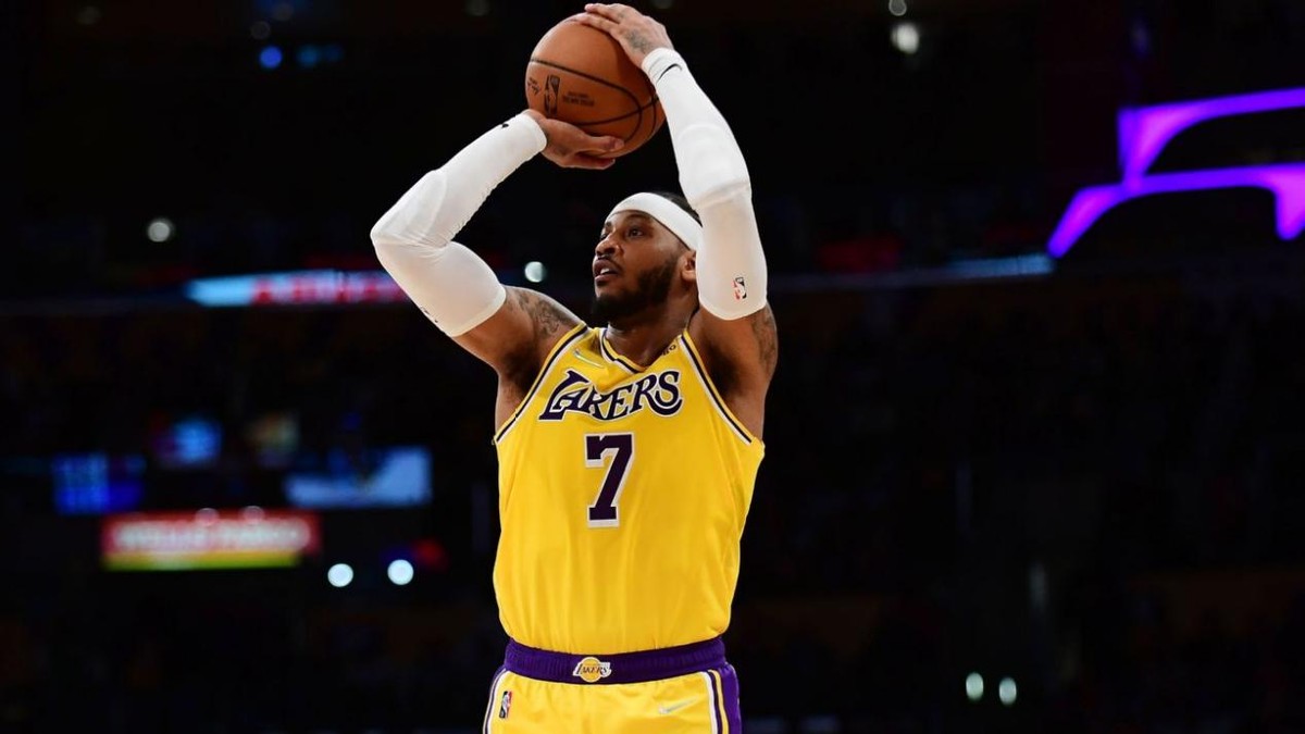 nba接球投篮手有哪些(再战一年!安东尼与湖人的续约取得成效!