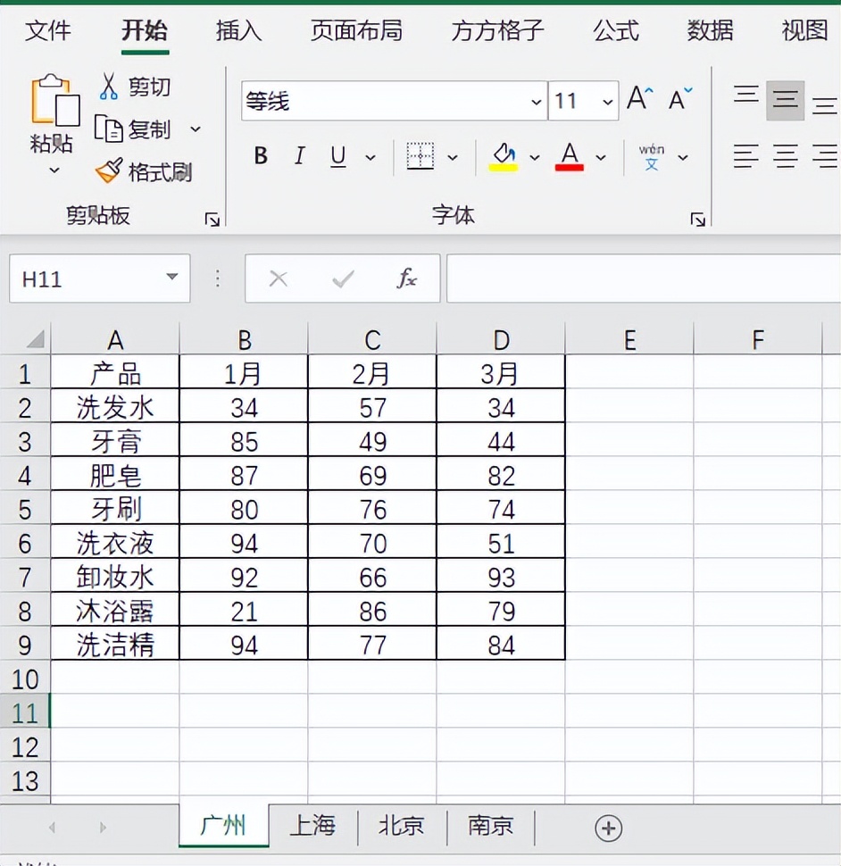 多張excel表合并匯總怎么快速處理
