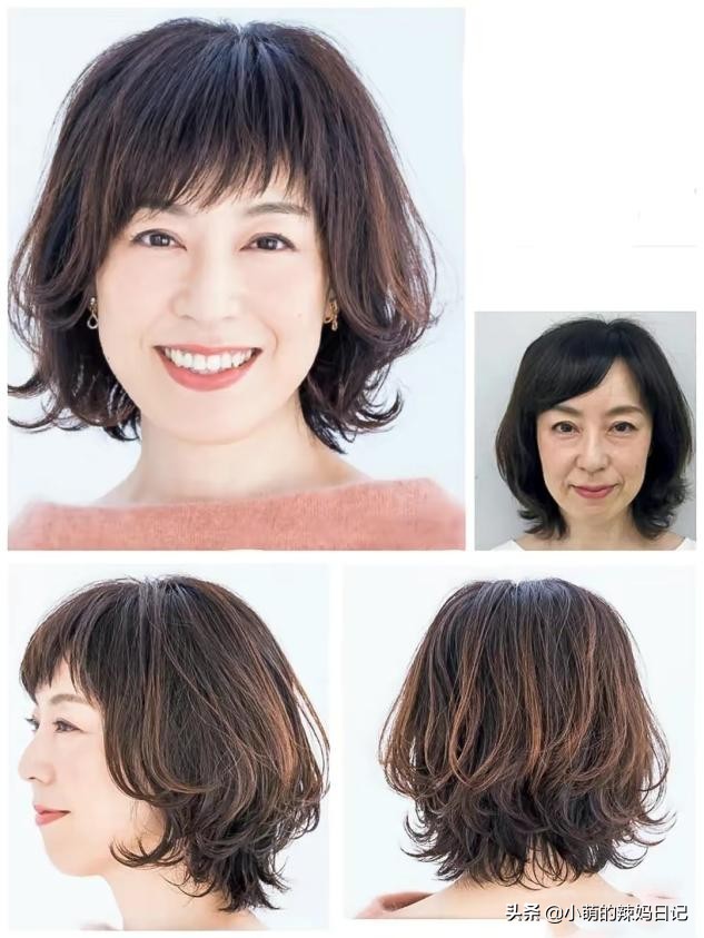4、50岁的女人烫头发，牢记这“3烫3不烫”，才能真的减龄显脸小