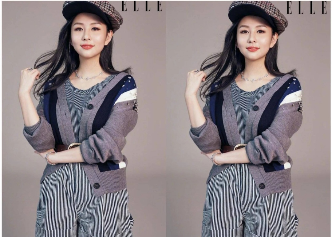 邱淑贞女儿杂志封面，镜头下表现了十足高颜值，太像妈妈邱淑贞了