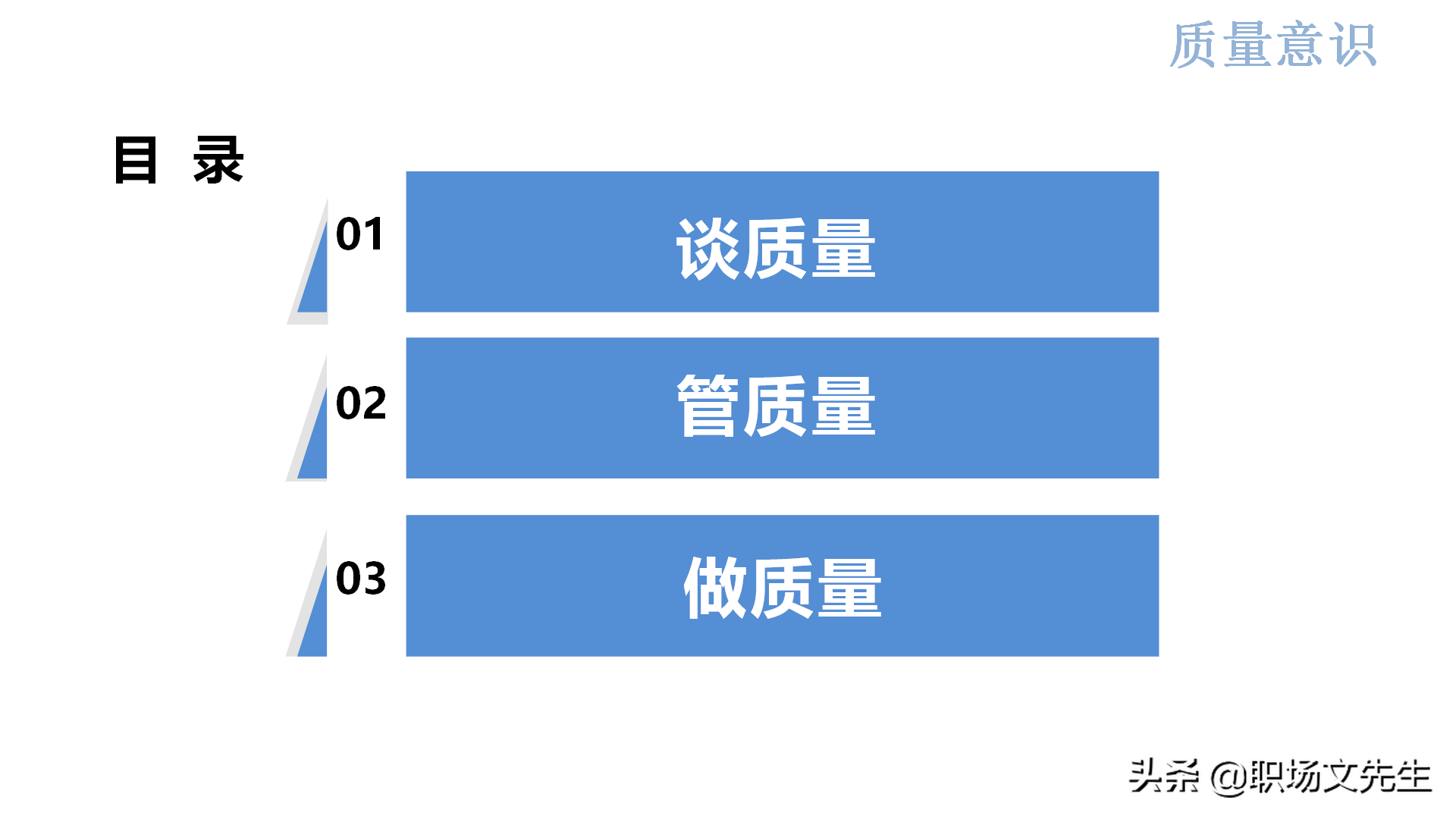 质量系统战略实现路径：44页新鲜的质量意识培训，质量意识总结
