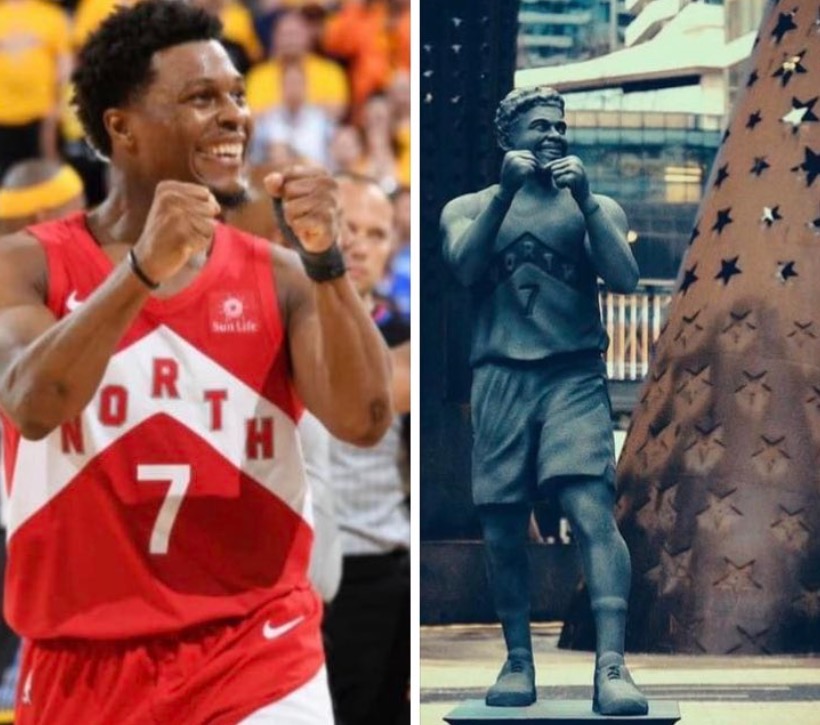 nba哪些传奇巨星有雕像（NBA现役球员里，哪些球星退役后会有树立雕像的待遇？）