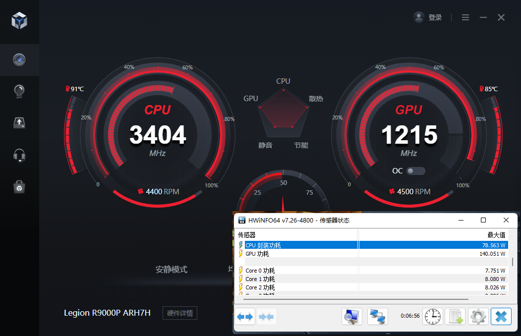 联想拯救者R9000P 2022游戏本实战测评