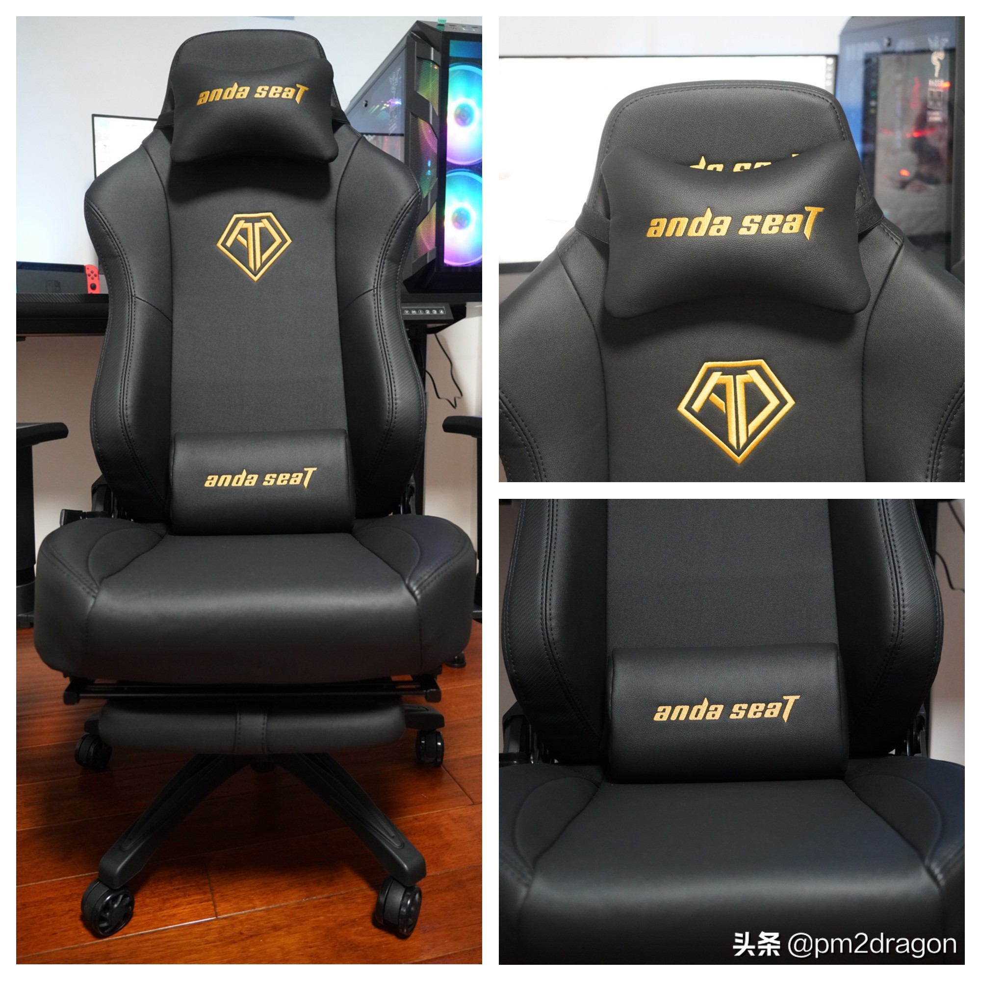 入手PUBG职业玩家同款--安德斯特未来战士升降桌+战神王座电竞椅