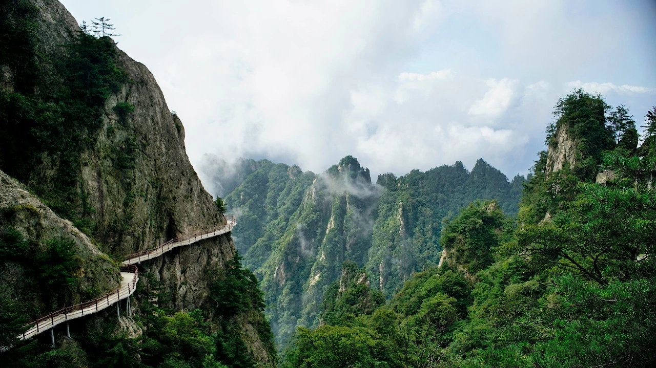 四川江油老君山风景区图片