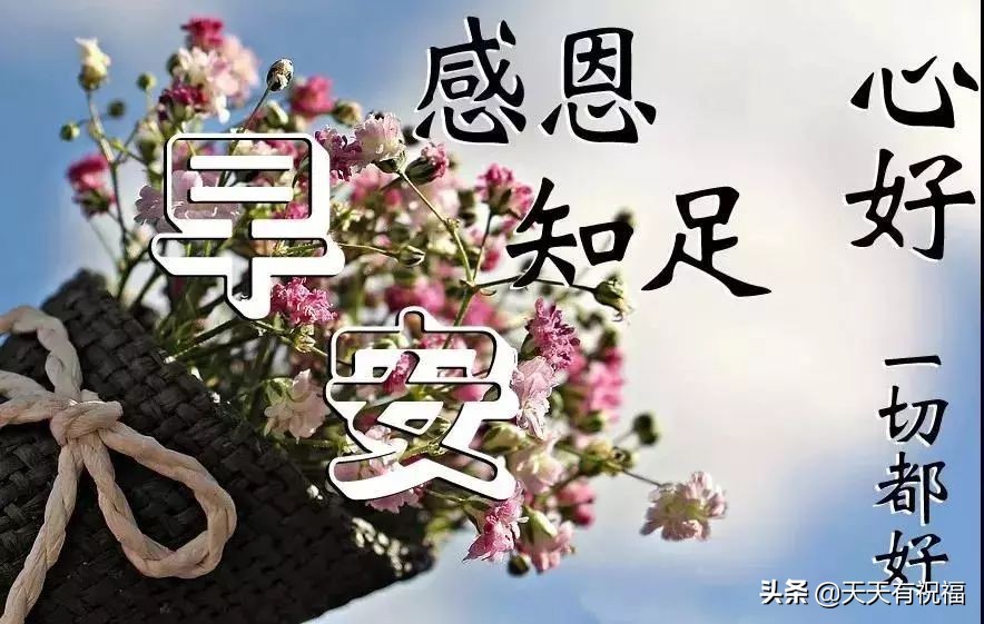 最美早安问候祝福语图片带字温馨 朋友圈暖人心的早安问候祝福文字