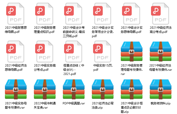 不要慌！我89分过中级财务管理，这214页思维导图+考试重点必看