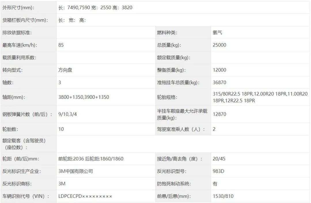 8款氢燃料牵引车“扎堆”亮相!涵盖解放、宇通、三一、乘龙多品牌