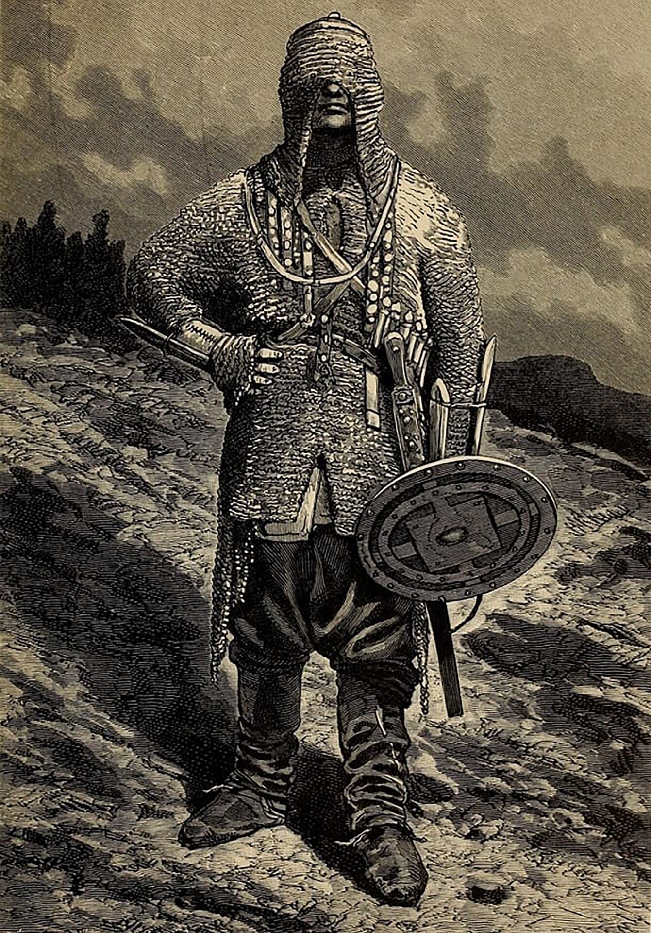 哈比布小鹰民族(生活在俄罗斯的阿瓦尔人，比车臣人更骁勇善战，曾击退过蒙古大军)