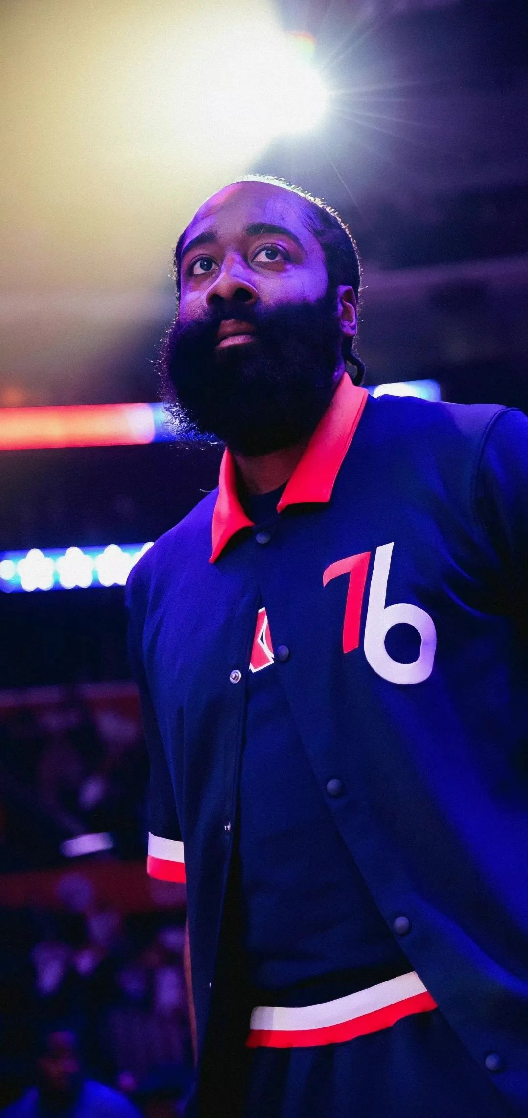 费城哈登100张壁纸(「球星壁纸第36期」:76人哈登,请拿走你偶像的壁纸