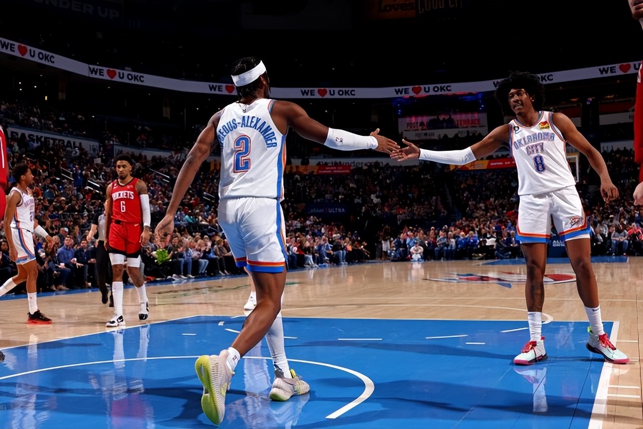 NBA雷霆VS火箭常規賽（雷霆轟153分狂勝火箭32分反超湖人 亞歷山大單節20分三節42分打卡）