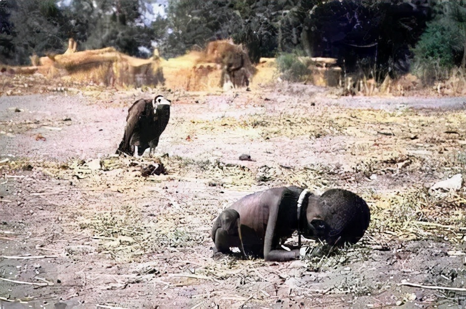 非洲儿童可怜图片