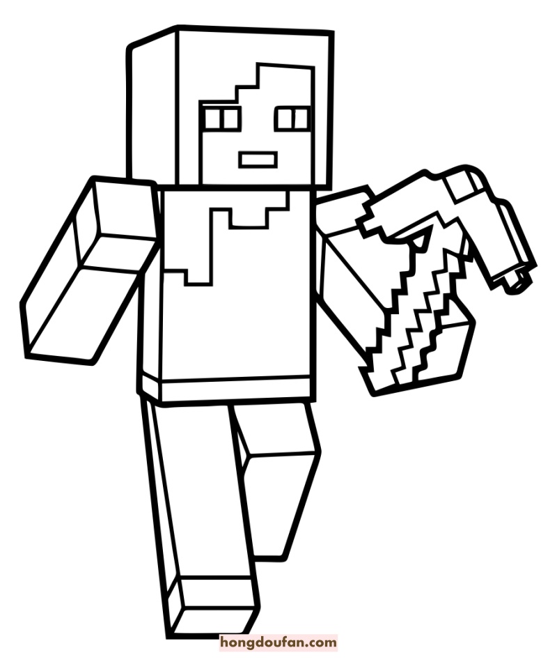 我的世界简笔画(我的世界简笔画 武器)-第5张图片-科灵网