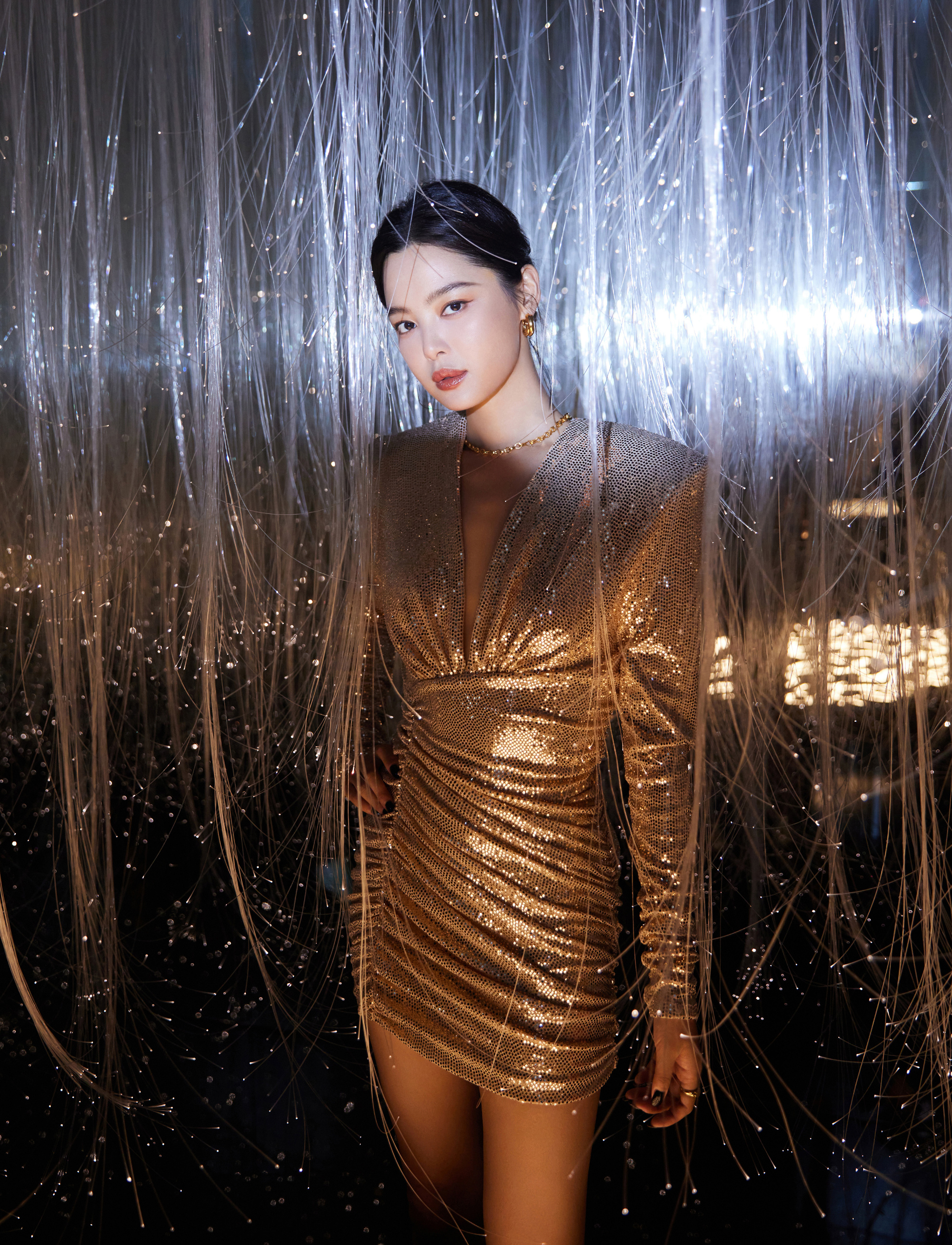 辛芷蕾巴黎欧莱雅品牌代言人时尚写真!演绎典雅之美!
