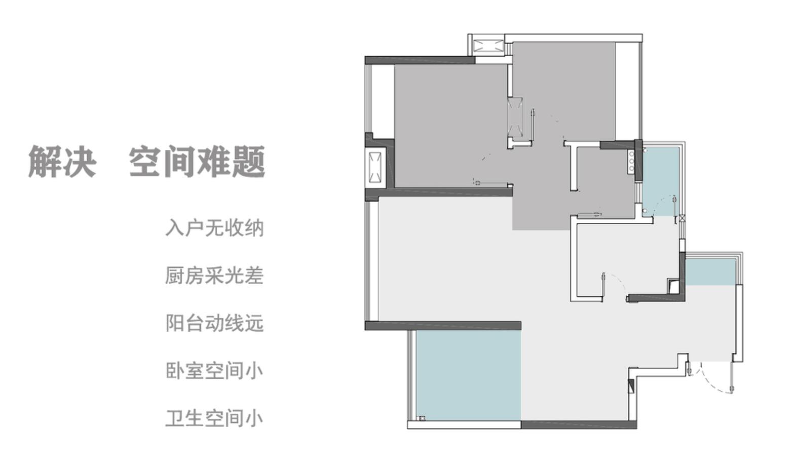 明明三代人同住，她却只留两间卧室，完工后，反而更加实用